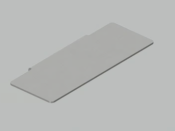 ECCETERA QA1600 - Steel bathroom wall shelf by Quadrodesign