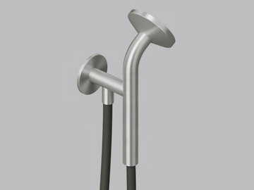 FFQT 21 66 - 1 hole stainless steel shower mixer with hand shower by Quadrodesign