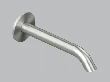 FFQT BC0618 - Wall-mounted stainless steel sink spout by Quadrodesign