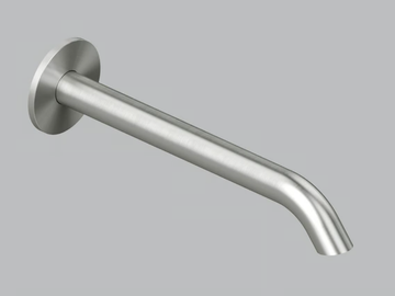 FFQT BC0625 - Wall-mounted stainless steel sink spout by Quadrodesign
