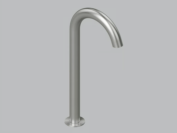 FFQT BC5624 - Deck-mounted stainless steel sink spout by Quadrodesign