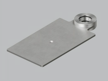 FFQT QA001 - Stainless steel soap dish for shower by Quadrodesign