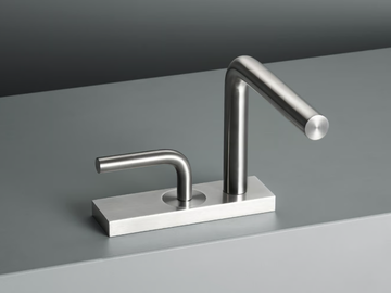 LEVO 14 01 - Countertop washbasin mixer by Quadrodesign