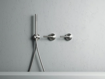 LEVO 14 68 - Shower mixer with hand shower by Quadrodesign