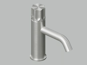 MODO 17 01T - 1 hole stainless steel washbasin mixer by Quadrodesign
