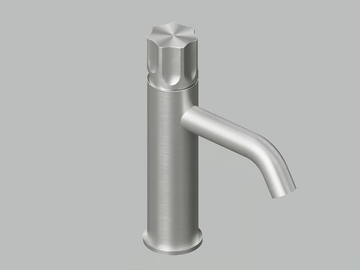 MODO 17 03T - Countertop stainless steel washbasin mixer by Quadrodesign