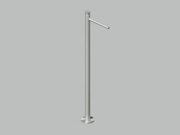 MODO 17 05 - Hydroprogressive stainless steel washbasin mixer by Quadrodesign