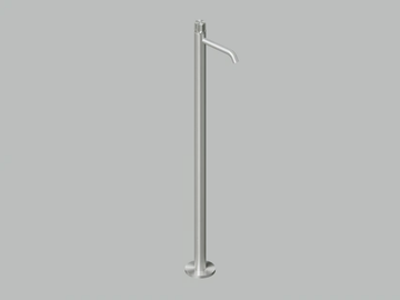 MODO 17 05T - Floor standing stainless steel washbasin mixer by Quadrodesign