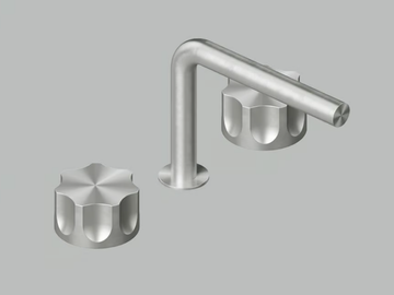 MODO 17 31V - Countertop stainless steel washbasin mixer by Quadrodesign
