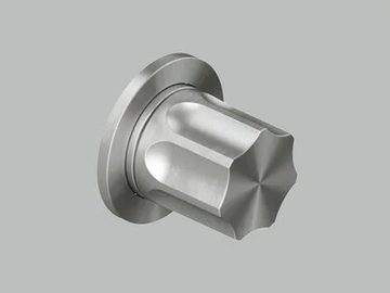 MODO 17 43T - Stainless steel single lever mixer by Quadrodesign