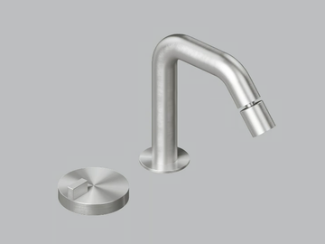 Q. 18 37 - Countertop stainless steel bidet tap by Quadrodesign