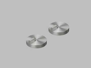 Q. 18 51 V - Stainless steel stop valve by Quadrodesign