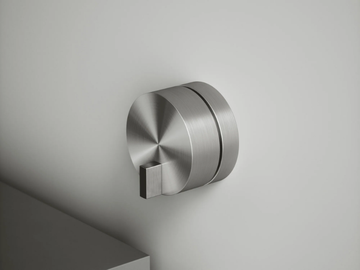 Q. 18 63 T - Single handle stainless steel washbasin mixer by Quadrodesign