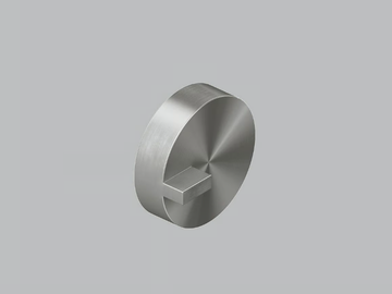 Q. 18 63 - Wall-mounted stainless steel remote control tap by Quadrodesign