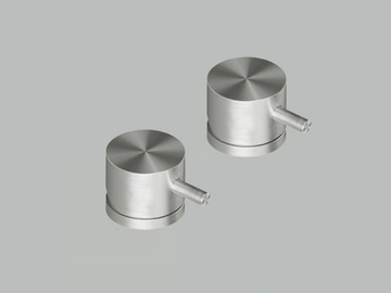 SOURCE 12 52V - Stainless steel stop valve by Quadrodesign