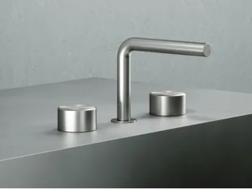 STEREO 16 31V - 3 hole countertop washbasin tap by Quadrodesign