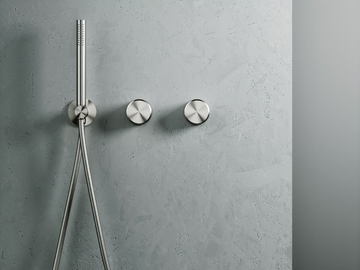 STEREO 16 68 - Shower mixer with hand shower by Quadrodesign