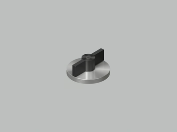 VALVOLA01 19 51 - Deck-mounted stainless steel remote control tap by Quadrodesign