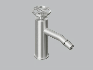 VALVOLA02 20 35 - 1 hole bidet mixer with swivel spout by Quadrodesign