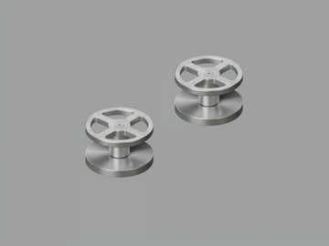 VALVOLA02 20 51V - Deck mounted set of 2 shut-off mixing valves by Quadrodesign