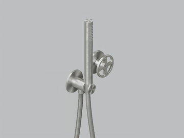 VALVOLA02 20 58 - Hydroprogressive mixer set for bath/shower with hand shower by Quadrodesign