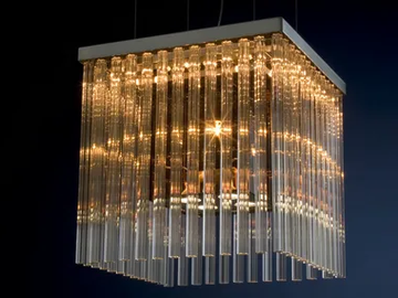 ALISTAIR 50 - Halogen glass pendant lamp by Quasar