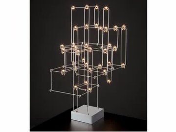 ORION - Nickel table lamp by Quasar