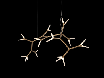 SPARKS - LED aluminium pendant lamp by Quasar