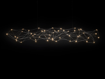 TESS - LED dimmable metal pendant lamp by Quasar