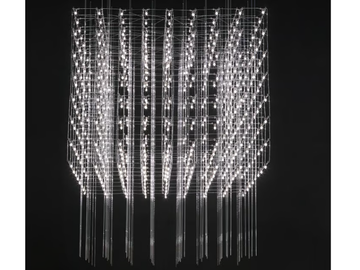 UNIVERSE SQUARE 100 - LED pendant lamp by Quasar