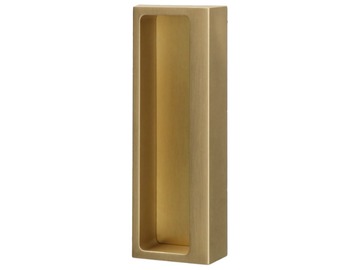 850-02 - Recessed brass door handle by Quincalux