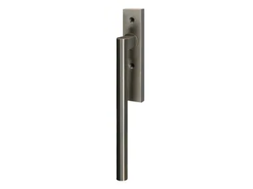 BERLIN - Brass window handle on back plate by Quincalux