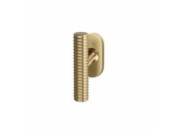 LONDON - DK brass window handle by Quincalux