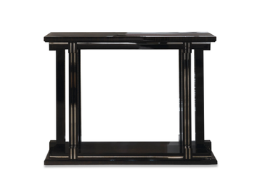 DALLAS - Rectangular ebony console table by Radice