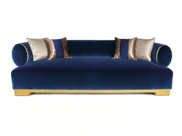 DORADO - 3 seater velvet sofa by Radice