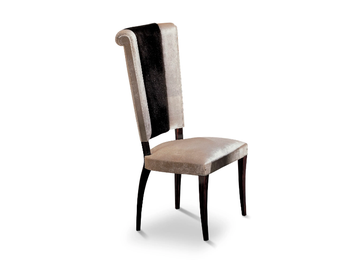 JULIET - Velvet chair high-back by Radice
