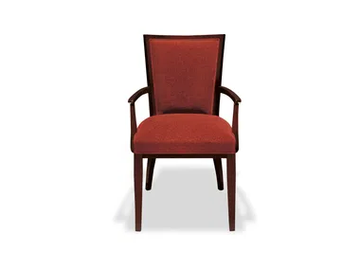 PROVENCE - Velvet chair with armrests by Radice