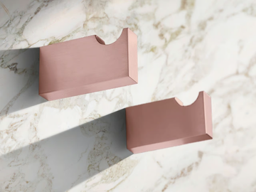 ACQ1 - Stainless steel robe hook / towel rack by Radomonte
