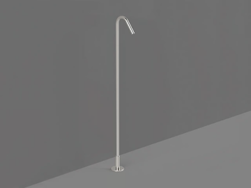 CHP1 - Floor standing steel sink spout by Radomonte