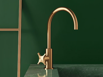 DXN1 - Countertop single handle washbasin mixer by Radomonte