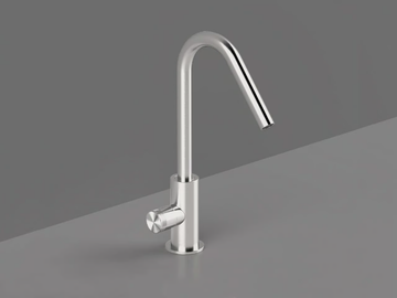 HIR1 - Countertop single handle washbasin mixer without waste by Radomonte