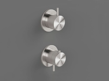 TER53 - Stainless steel shower tap by Radomonte