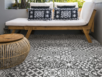 CONTRASTI - Porcelain stoneware wall/floor tiles with encaustic effect by Ragno
