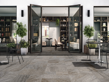 REALSTONE - Indoor/outdoor porcelain stoneware wall/floor tiles by Ragno