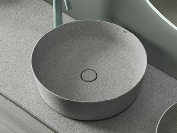 RAK-BATU - Round ceramic washbasin by RAK Ceramics