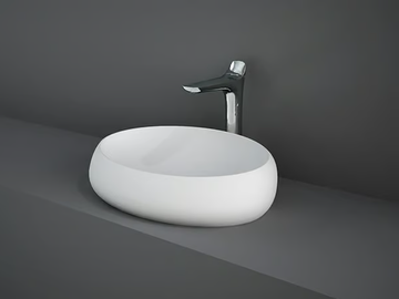 RAK-CLOUD - Countertop ceramic washbasin by RAK Ceramics