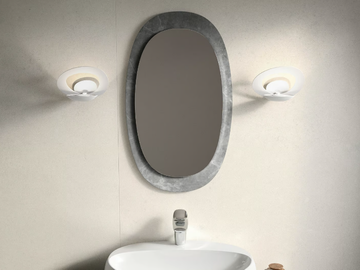 RAK-CLOUD - Wall-mounted bathroom mirror by RAK Ceramics