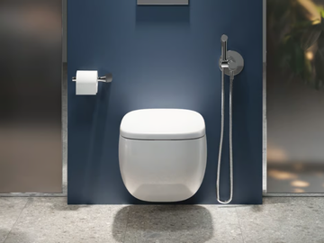 RAK-ILLUSION - Wall-hung ceramic toilet by RAK Ceramics