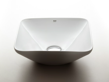 RAK-VARIANT - Square ceramic washbasin by RAK Ceramics