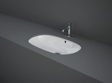 RAK-VARIANT - Undermount oval ceramic washbasin by RAK Ceramics